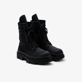 Army Megatooth Ankle Boots