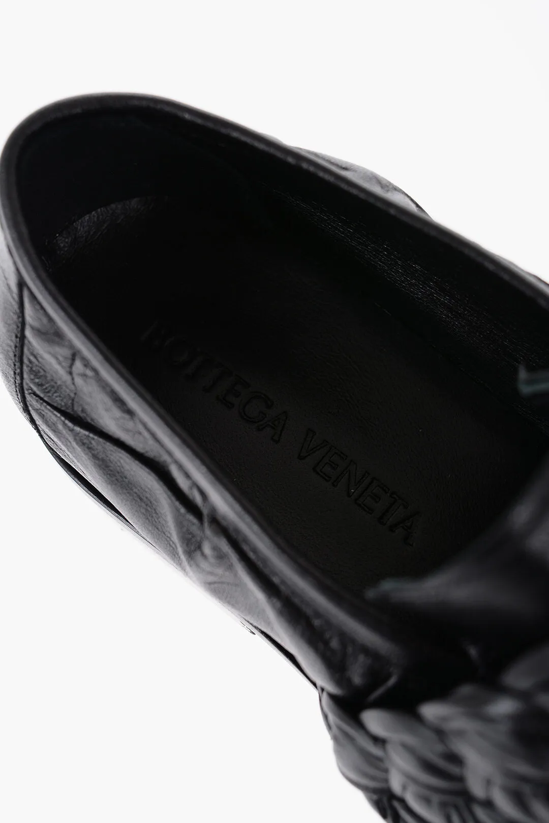 Bottega Veneta Soft Leather Astraire Loafers With Braided Detail