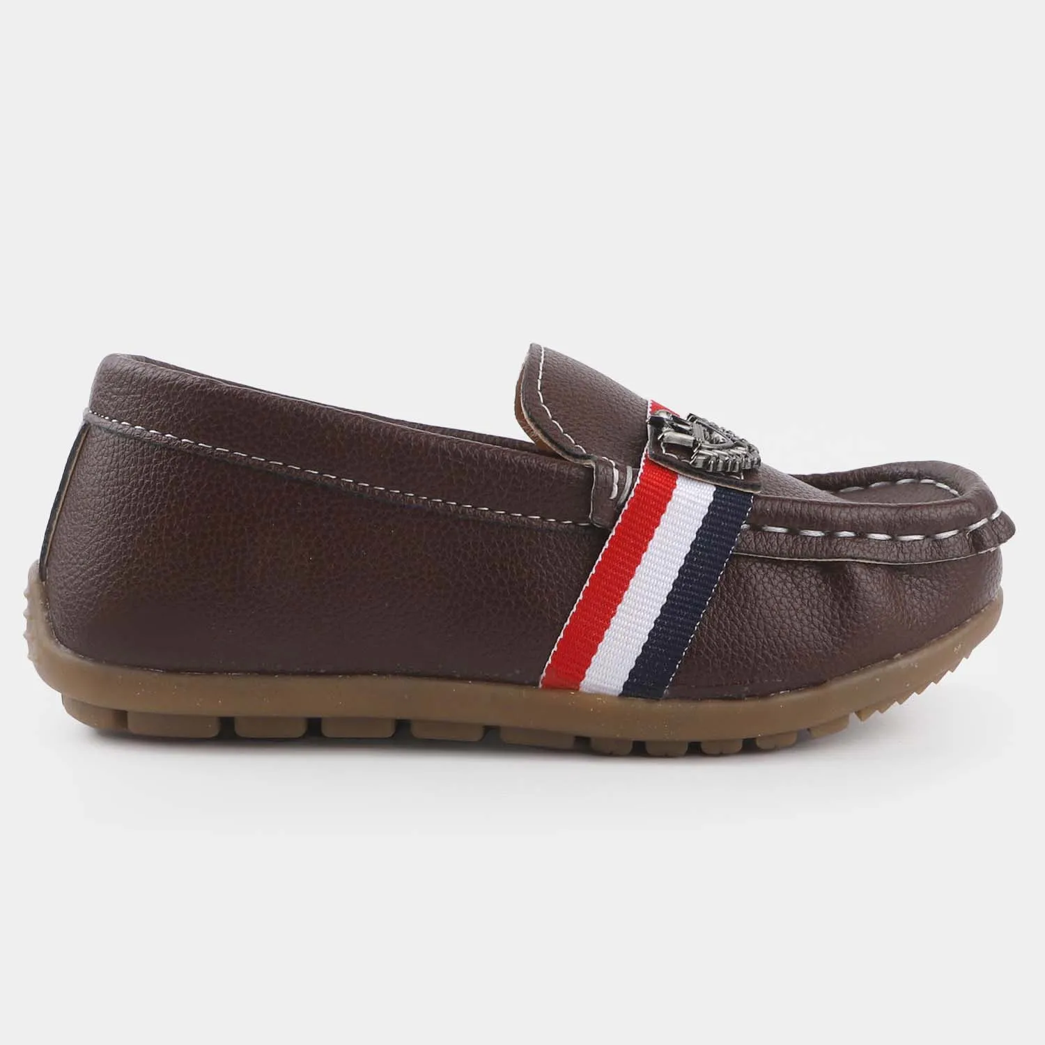 Boys Loafers R-209-BROWN