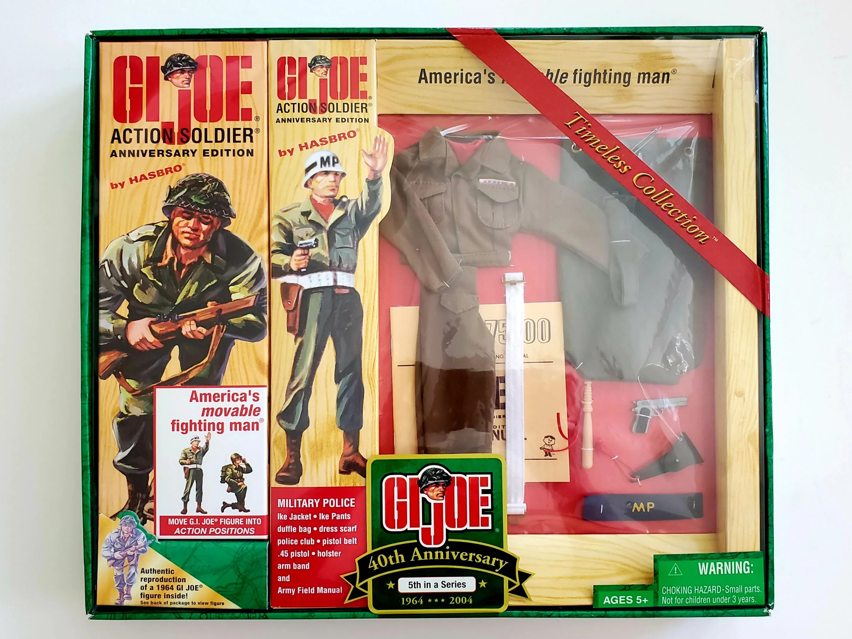 G.I. Joe 40th Anniversary Action Soldier with Military Police (Caucasian) 12-Inch Action Figure Set 5th in a Series