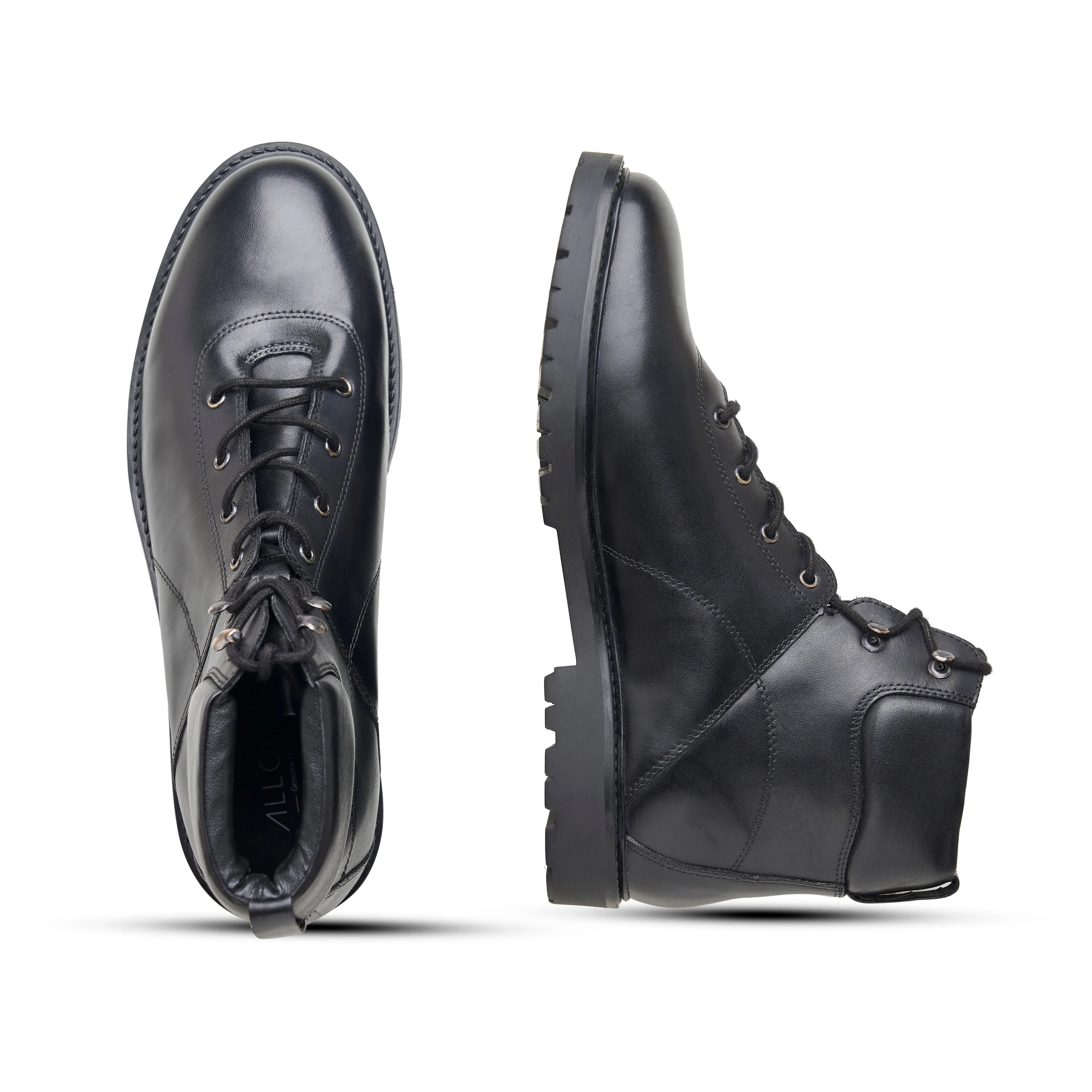 Kian Leather Combat Boot