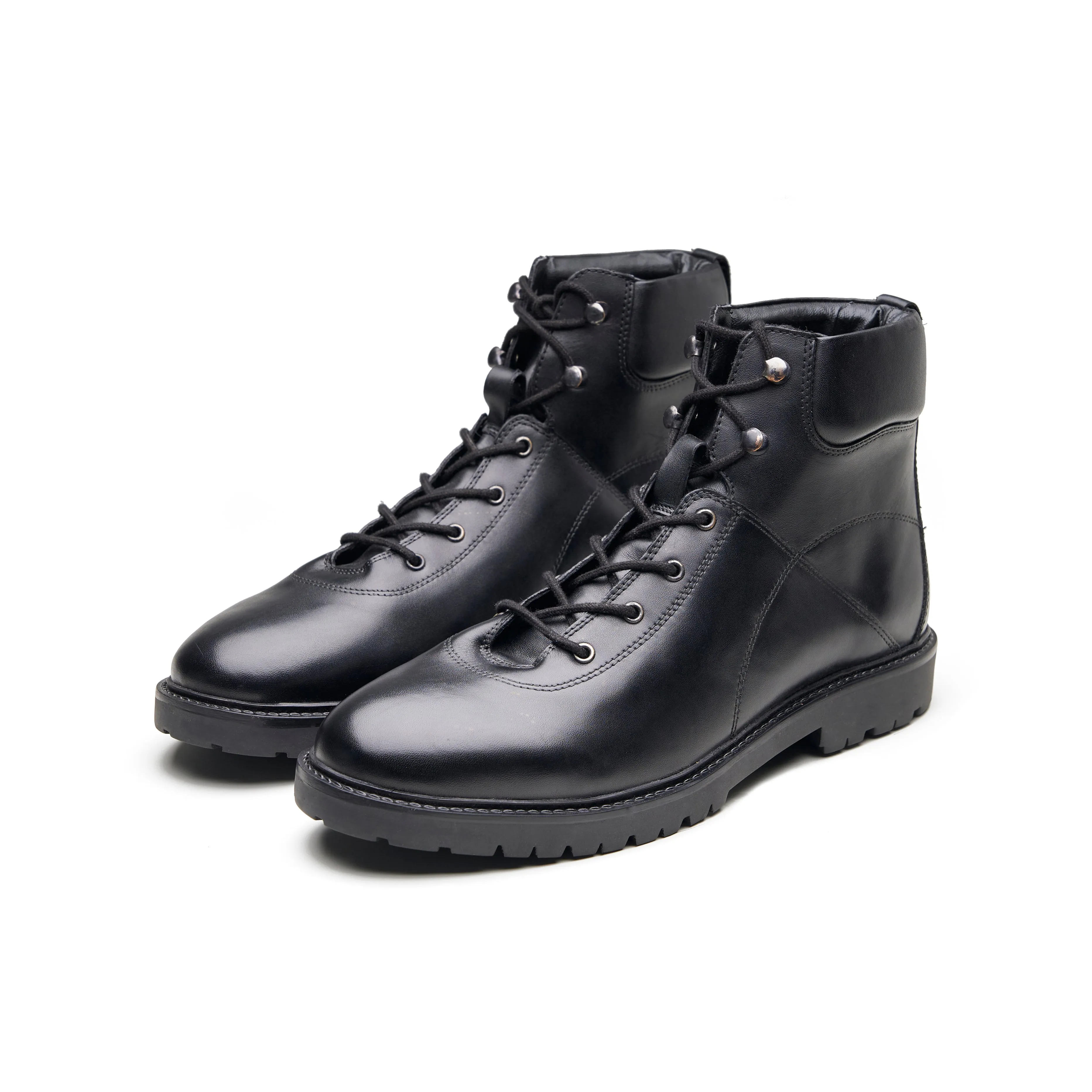 Kian Leather Combat Boot