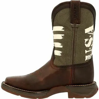 LIL' Rebel By Durango Little Kids Army Western Boot