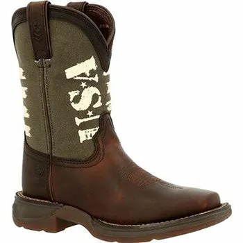 LIL' Rebel By Durango Little Kids Army Western Boot