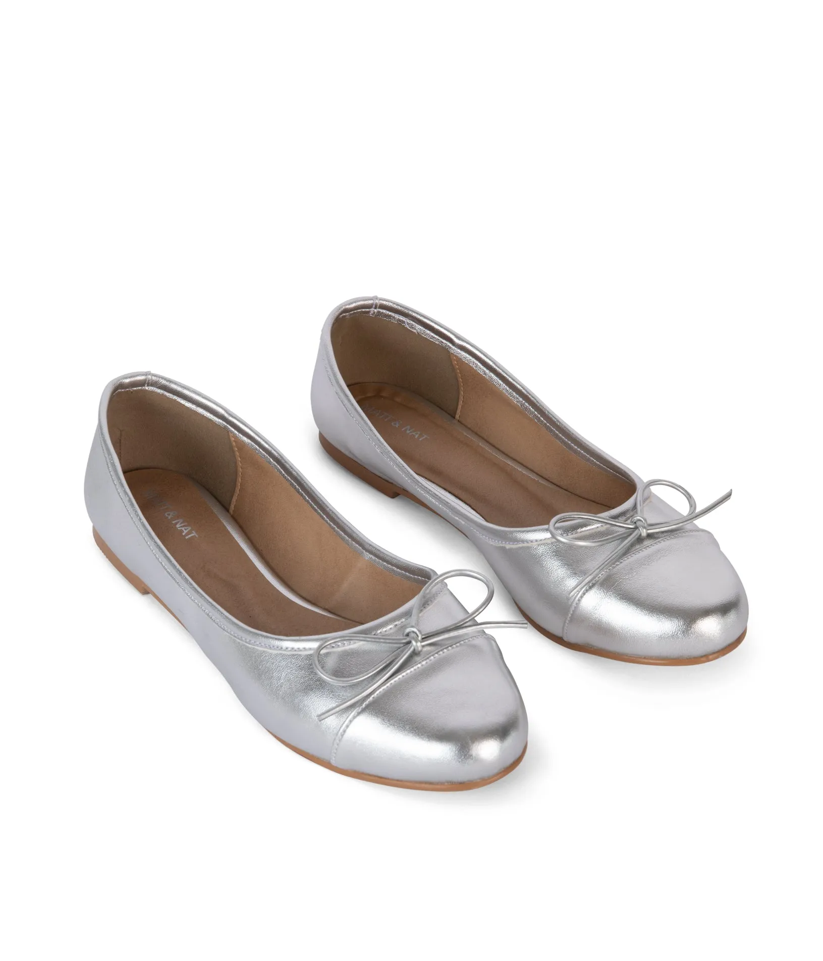 MAHON Women's Vegan Ballerina Flats