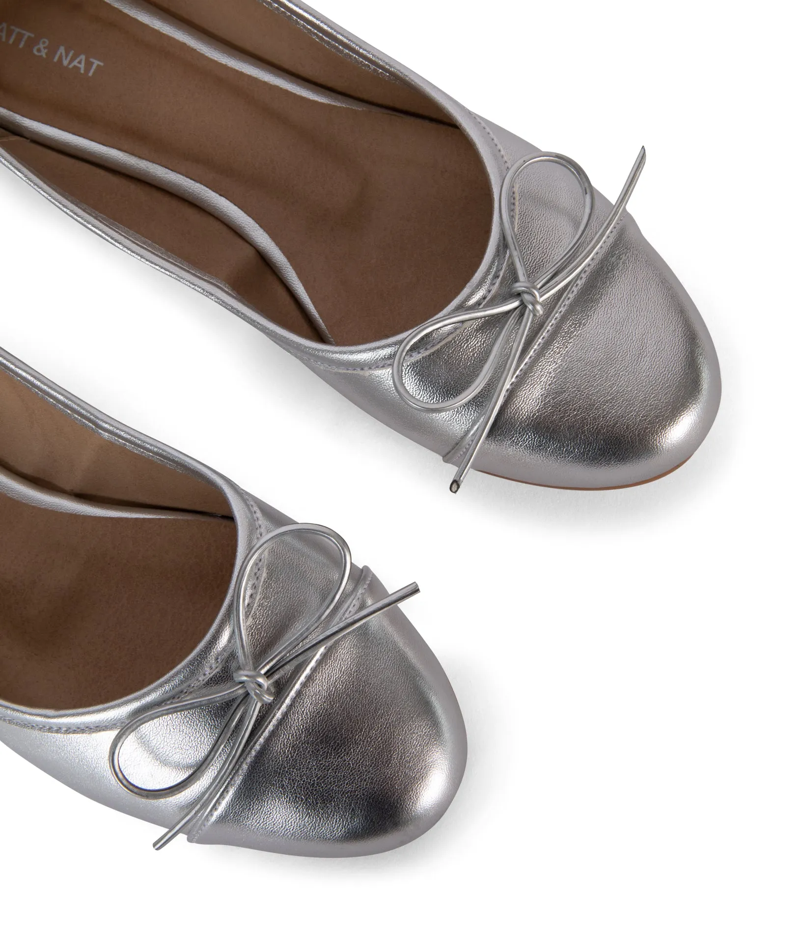 MAHON Women's Vegan Ballerina Flats