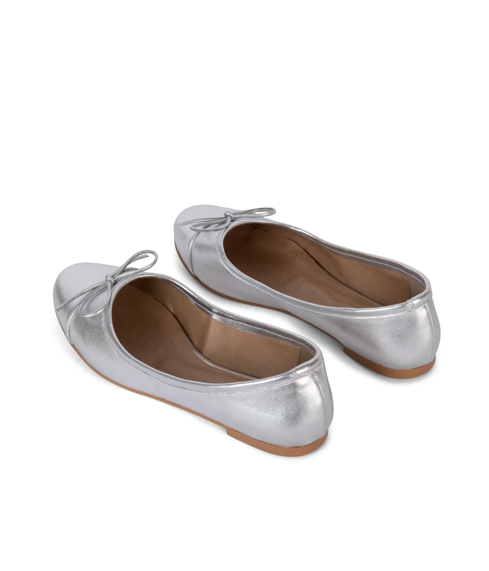 MAHON Women's Vegan Ballerina Flats