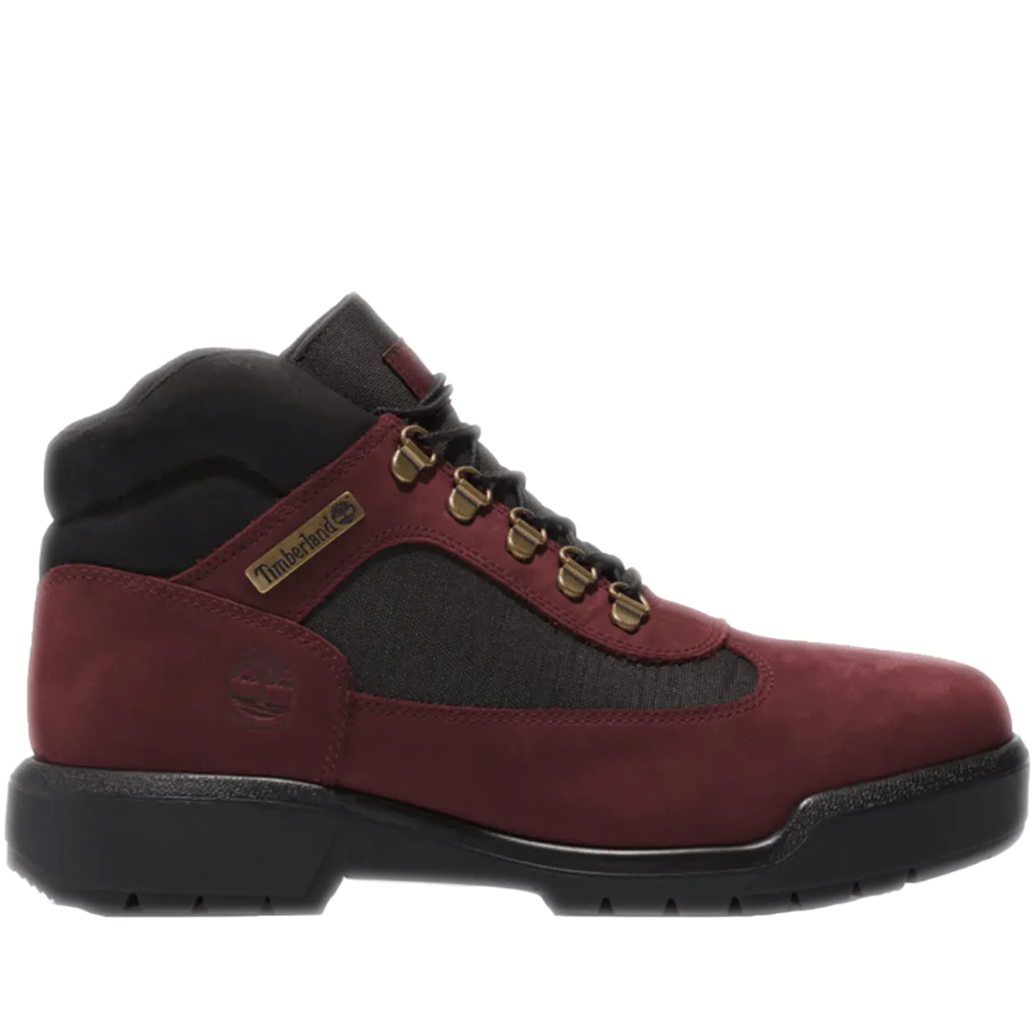 Men's Timberland Waterproof Field Boot - Burgundy