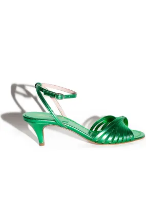 Metallic Verde Lina Sandal