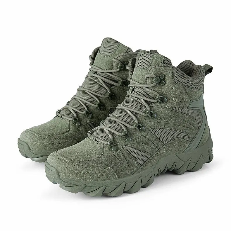 Military Man Tactical Boots Army Boots Men's Casual Shoes Hiking Boots Male Sneakers Sports and Leisure Loafers Platform Sports