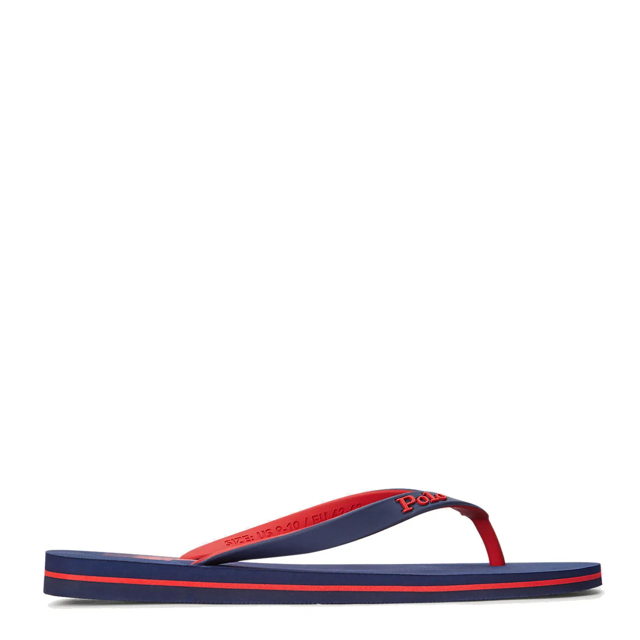 Polo Ralph Lauren Bolt Logo Flip-Flop Newport Navy / Red