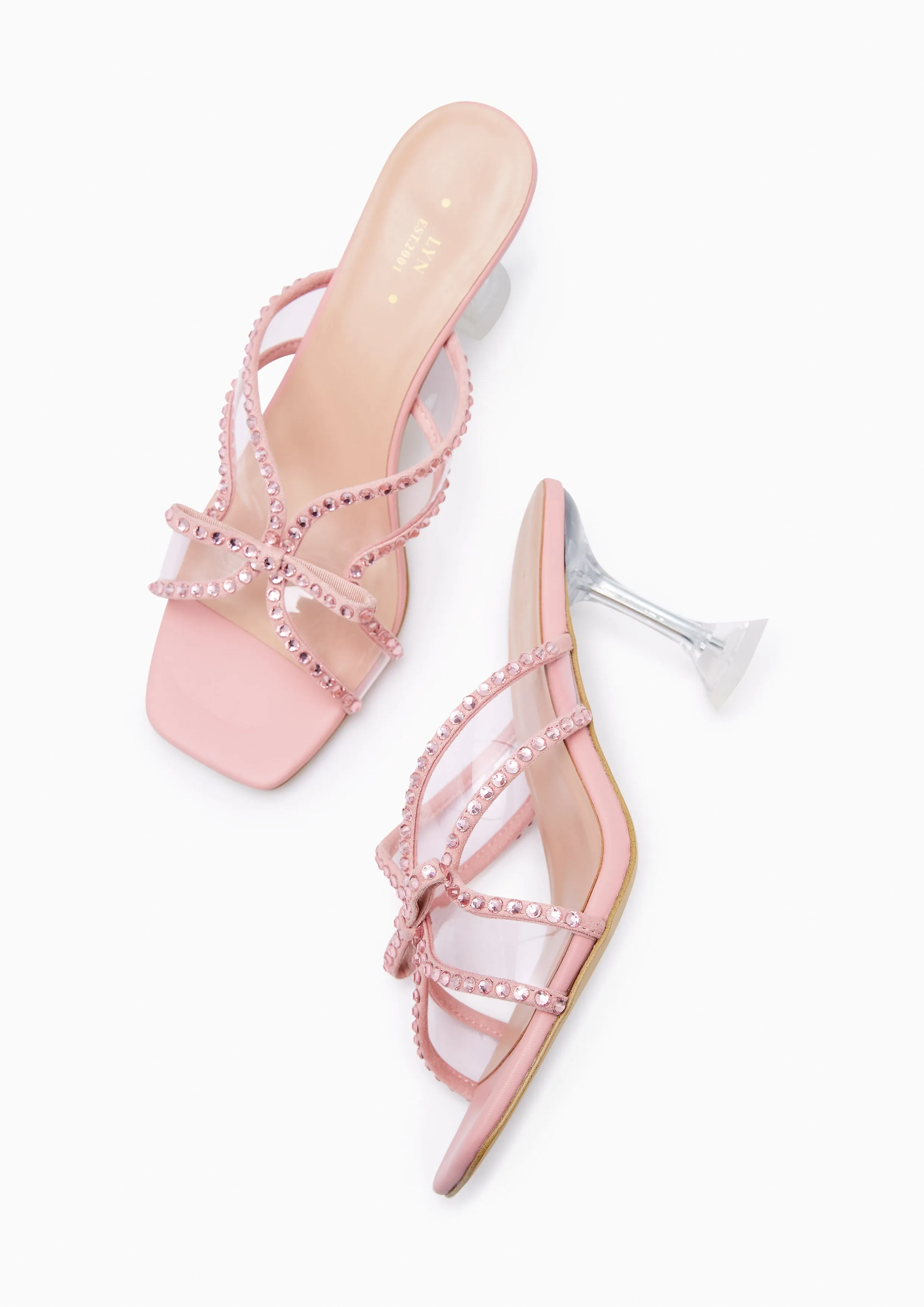 Spencer Heels Sandals Pink