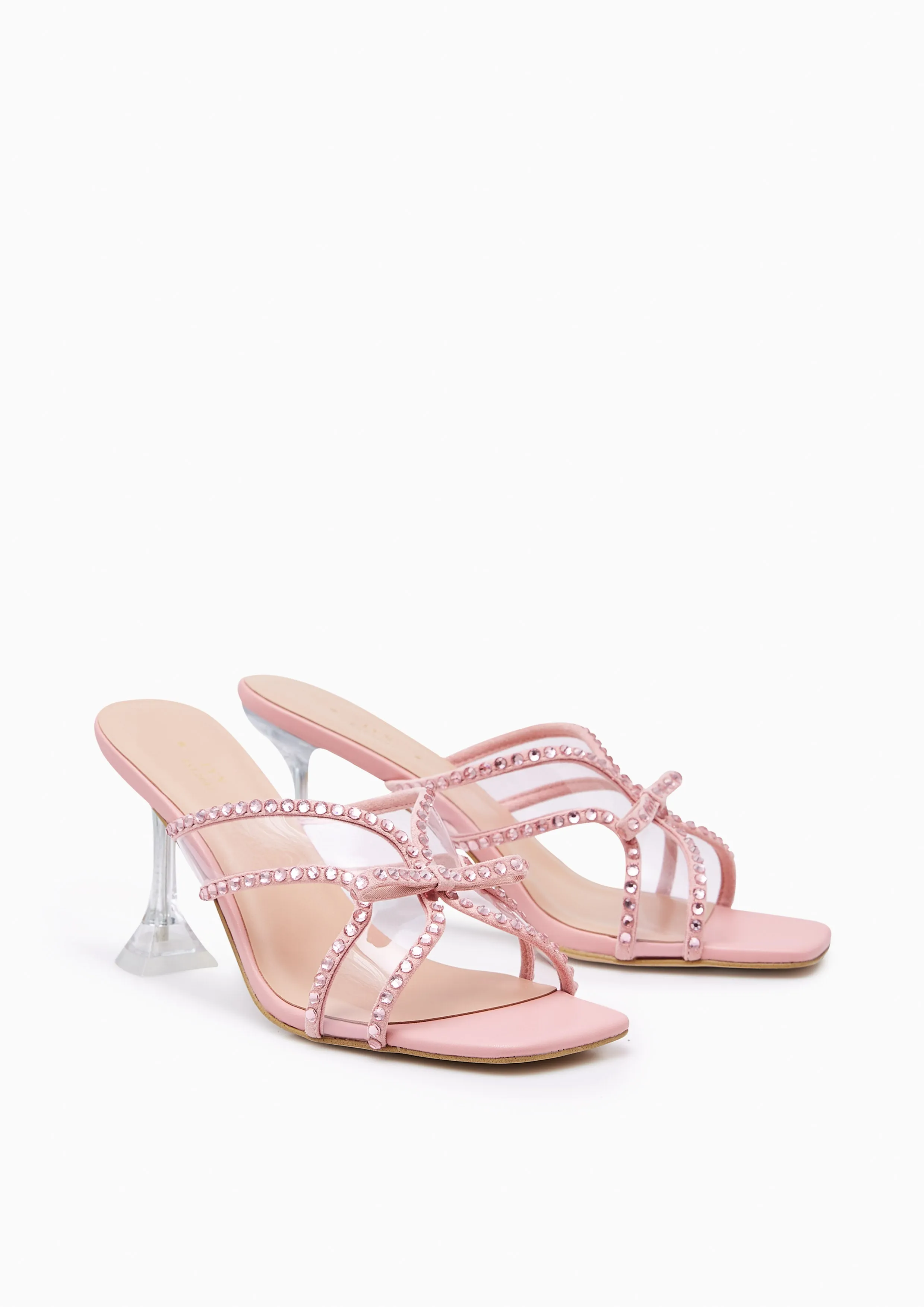 Spencer Heels Sandals Pink