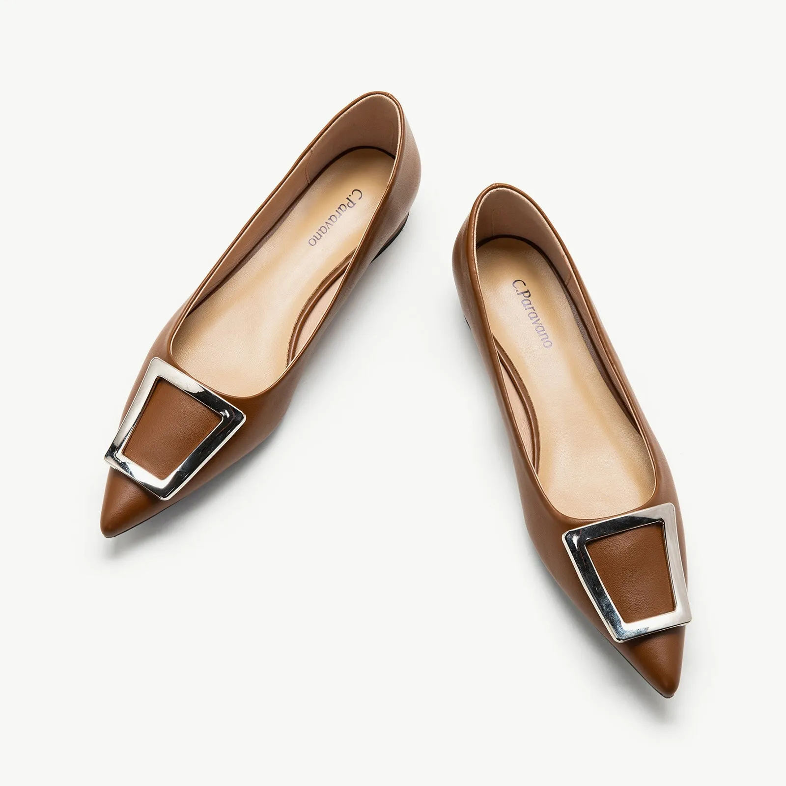 Trapezoidal Buckle Flats (Aida)