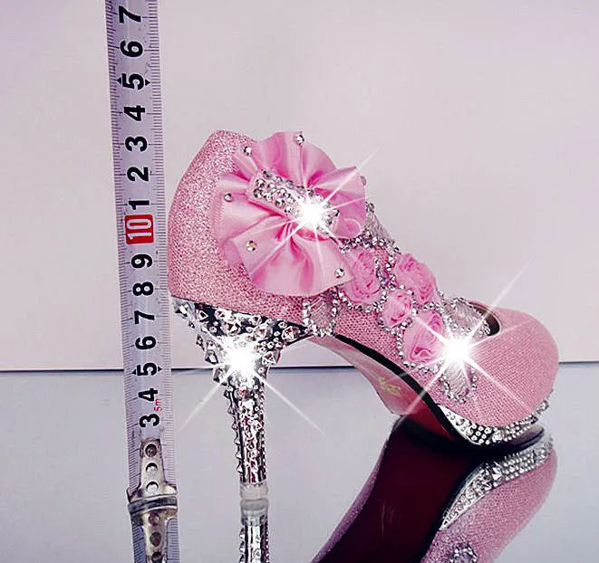 Wedding Shoes Rhinestone Glitter Shoes at Bling Bries Bouquet - online bridal store