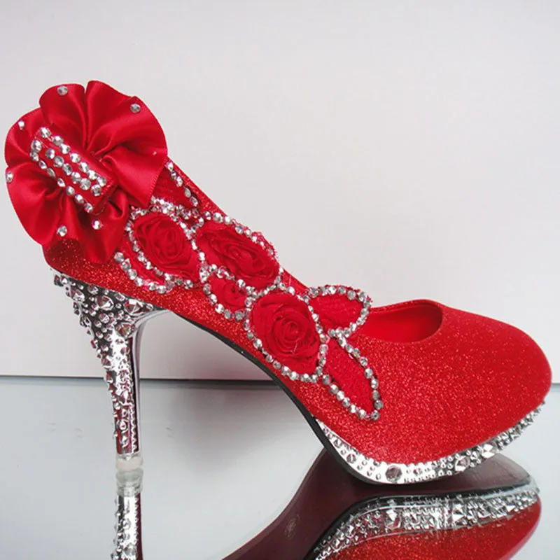 Wedding Shoes Rhinestone Glitter Shoes at Bling Bries Bouquet - online bridal store