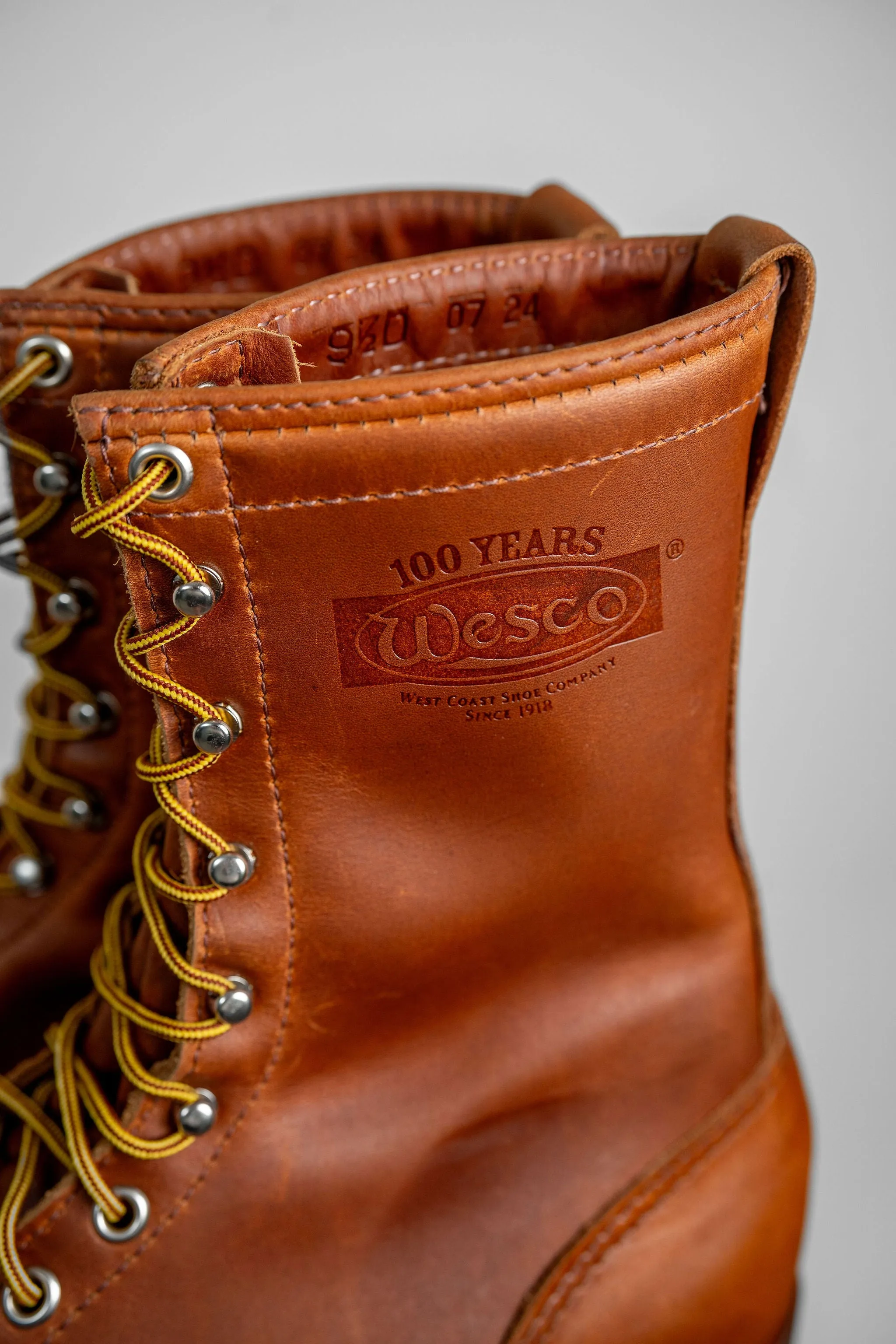 Wesco Boots x Franklin & Poe Jump Boots - British Tan Domane