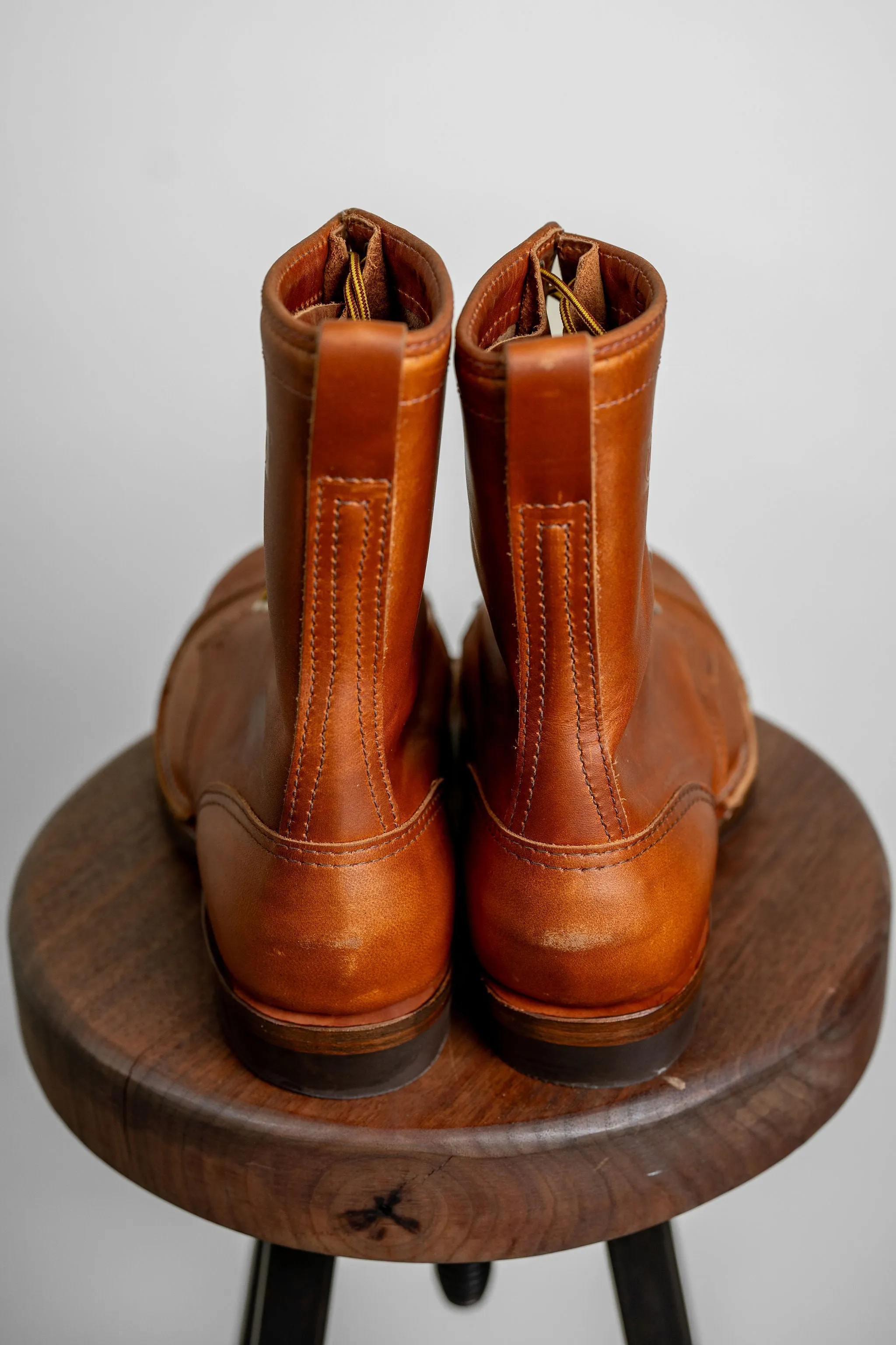 Wesco Boots x Franklin & Poe Jump Boots - British Tan Domane