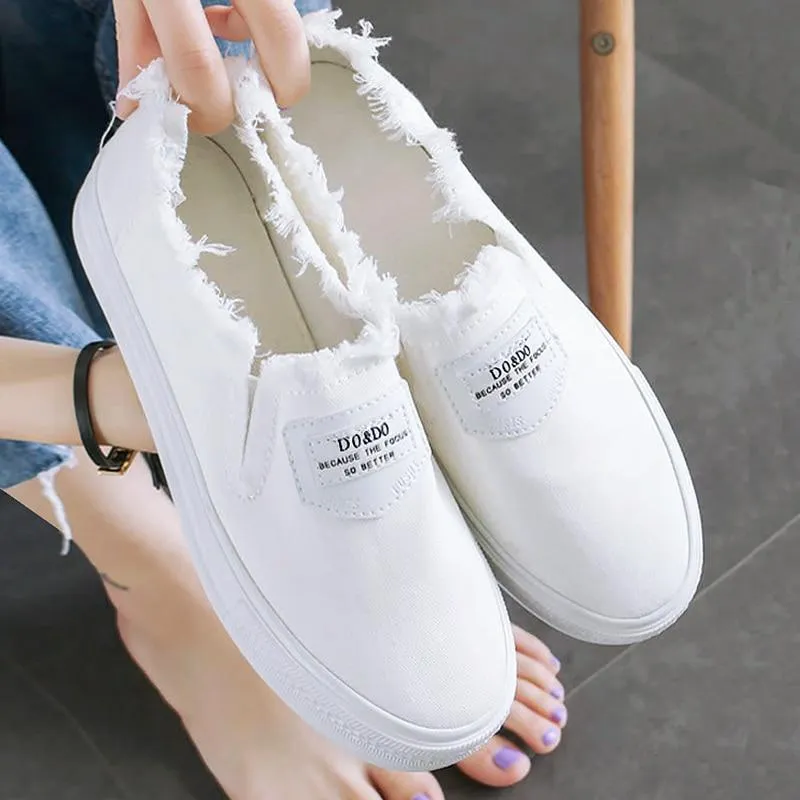 Women's Casual Canvas Slip-Ons