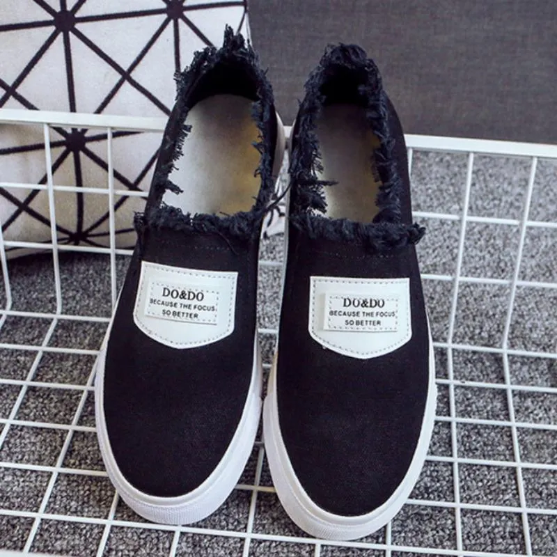 Women's Casual Canvas Slip-Ons